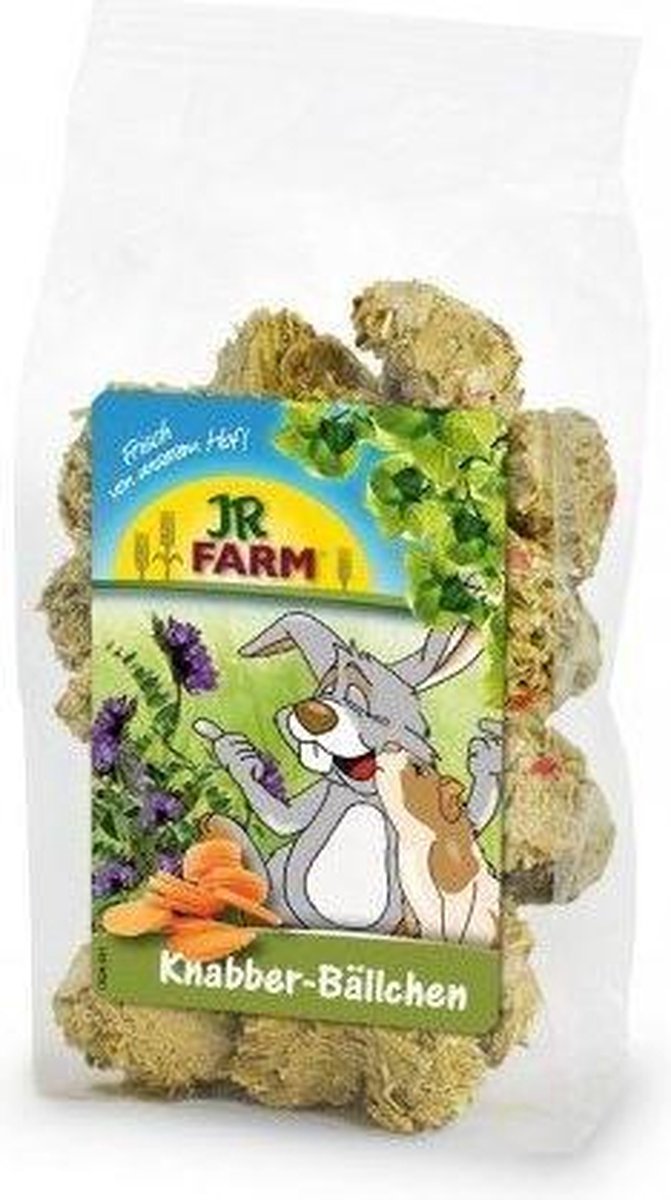JR Farm knaagdier knaagbolletjes 150 gram 13360