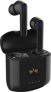 draadloze oordopjes - bluetooth oordopjes - wireless earbuds - headset In-Ear - draadloze oortjes - koptelefoons - Zwart - LuxeRoyal - Volledig draadloze oordopjes