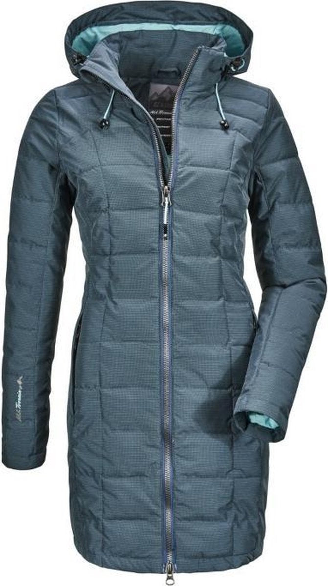 Killtec dames winterparka blauw/groen Skane - maat 46