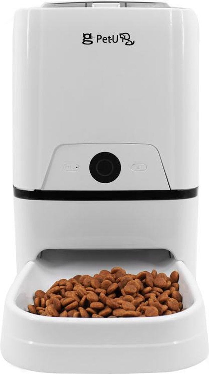 Doogo® Automatische voerautomaat- W3309 - 6Liter - voerautomaat kat-voerautomaat hond-pet feeder - te besturen via Wifi&APP op je telefoon-voeren vanaf 5 gram
