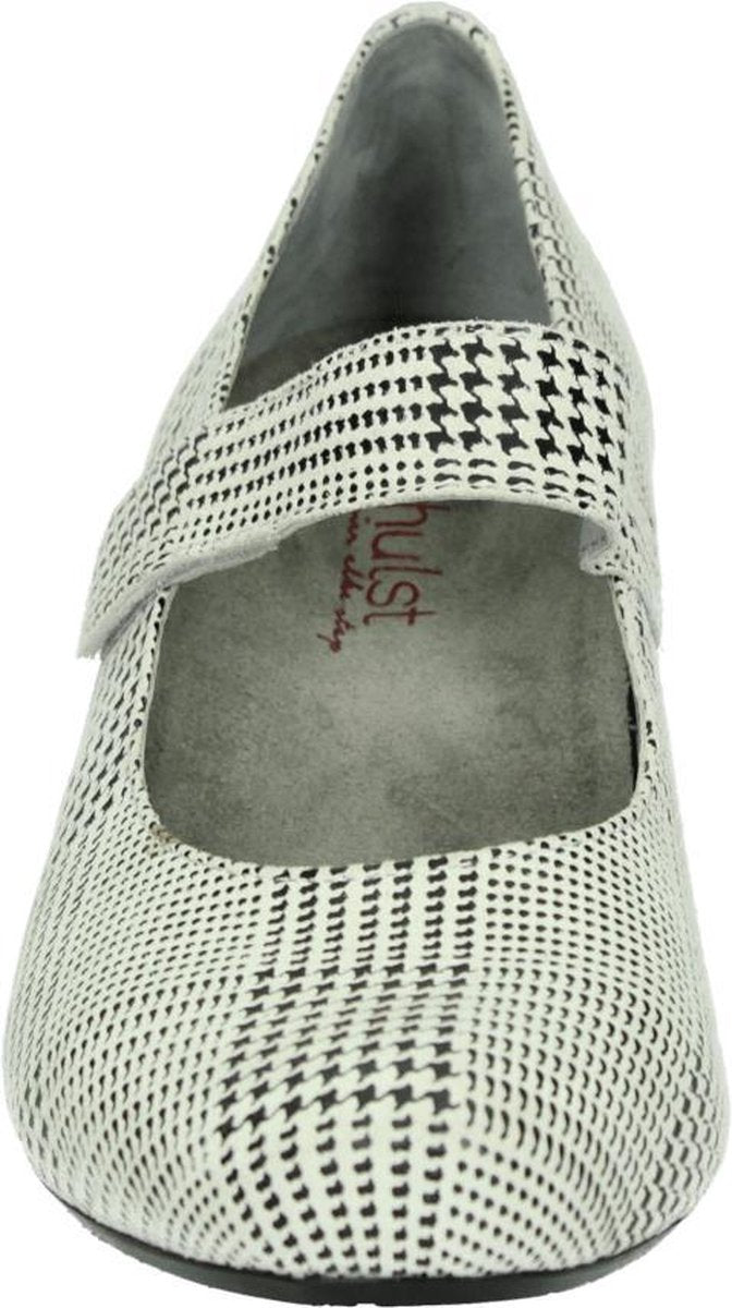 Verhulst 7321-25-58 H - Volwassenen Pumps - Kleur: Wit/beige - Maat: 38.5