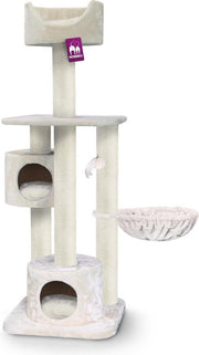 Petrebels Maxima 175 krabpaal - Creme - 60 x 60 x 175 cm - 12 cm stam