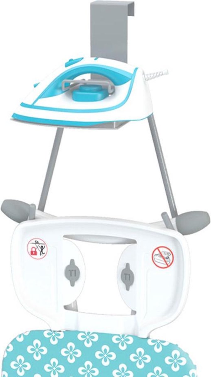 LaundrySpecialist® Strijkplankhouder – Hang gemakkelijk jouw strijkplank en strijkijzer op aan je deur