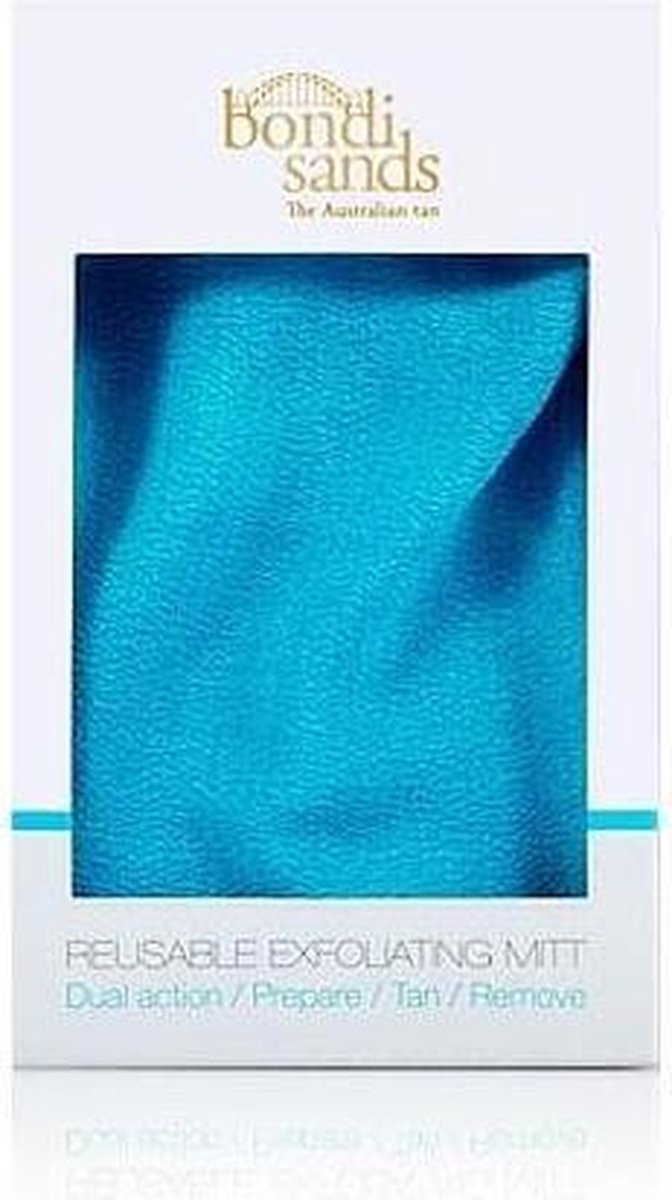 Bondi Sands  - Reusable Exfoliating Mitt - Blauw - 1 stuks