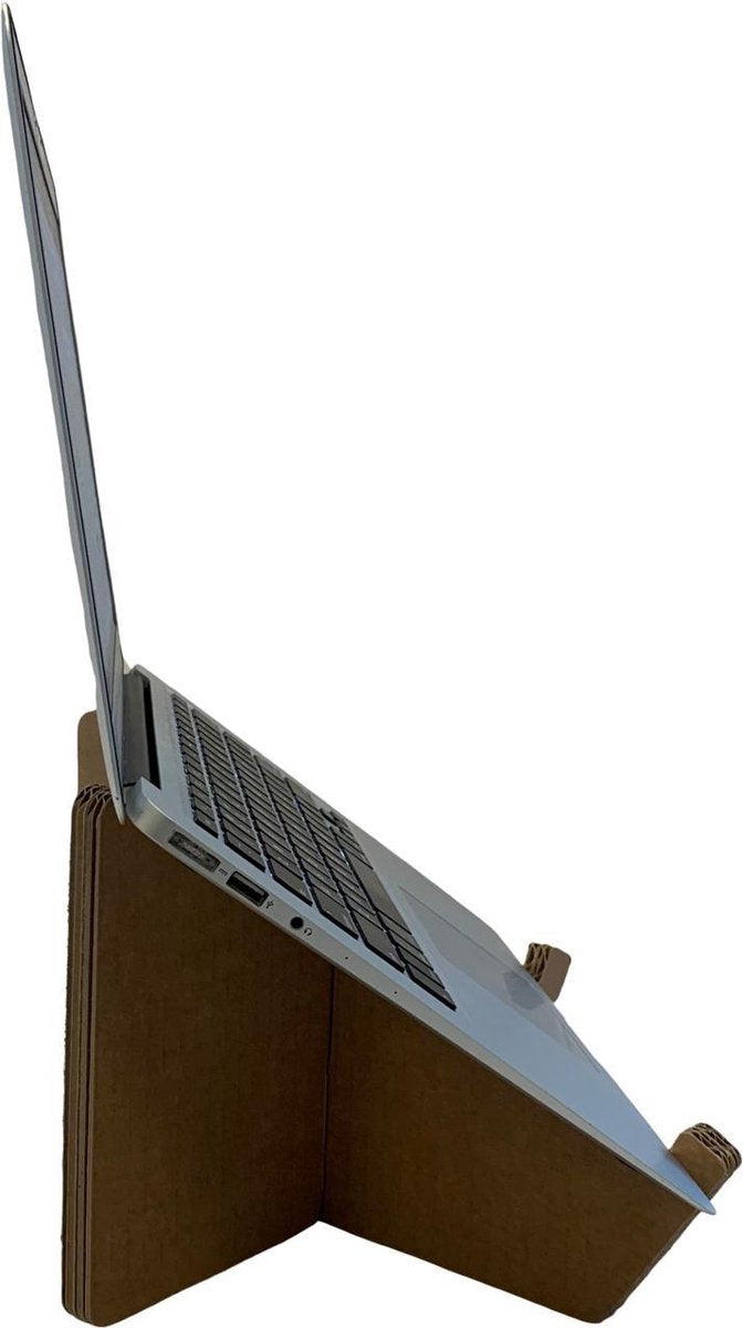 KarTent - Kartonnen Laptop Standaard Kruis - Duurzaam Karton