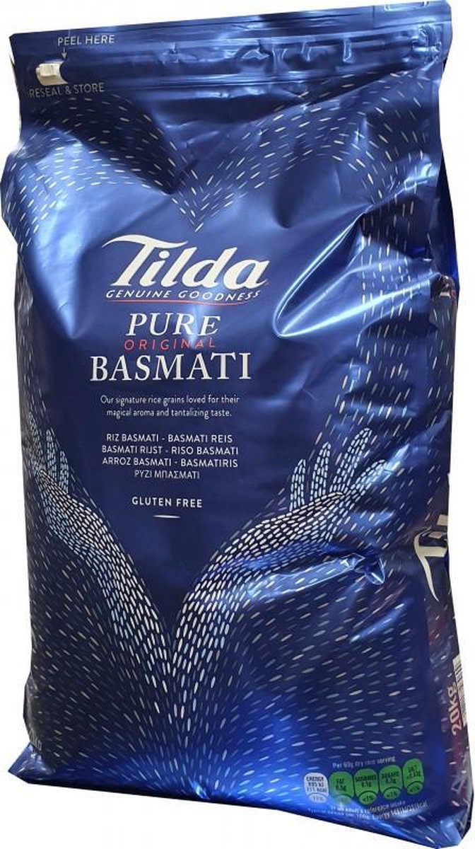 Tilda Pure Basmati Rice 20 KG