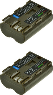 ChiliPower Canon BP-511 / BP-511A camera batterij - 2 stuks verpakking