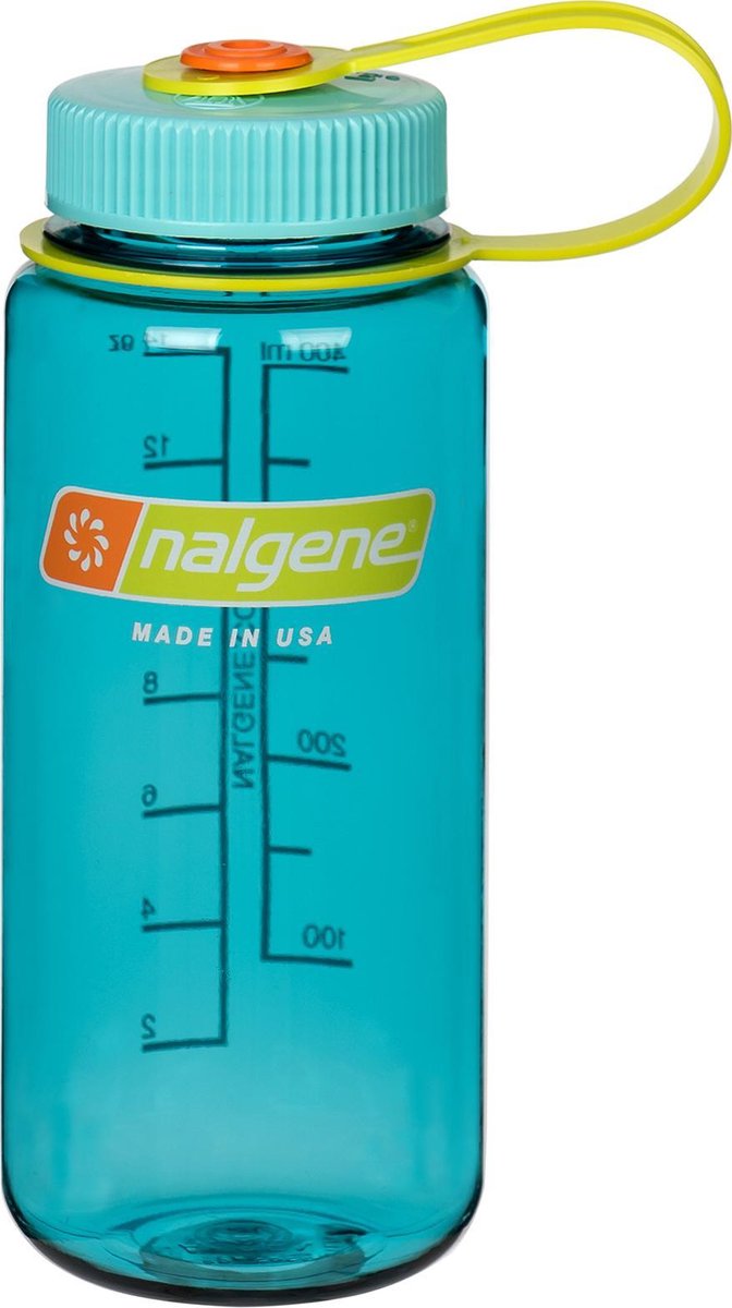 Nalgene Wide Mouth Bottle - Drinkfles - 0.5 liter - BPA free - Blauw