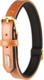 Halsband Lyabo Cognac - Bruin - 47 - 57 cm x 30 mm