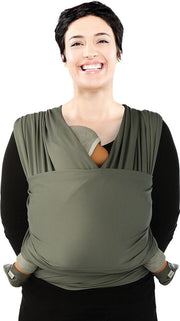 Babylonia TRICOT SLEN COOL Draagdoek Baby - 500 cm - Moon Mist Grey