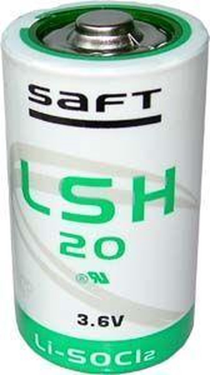 Saft LSH20 ER-D Industriële Cel Lithium-Thionylchloride Batterij Gevaarlijke Goederen Volgens UN3090 4250889624941