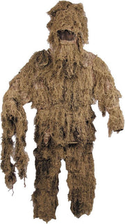 MFH Camouflage pak 'Ghillie Suit' (Jas broek en hoed) desert - Maat XL/XXL