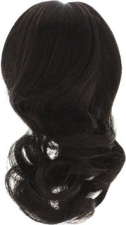 Paardenstaart Echt haar 35cm zwart met klem Ponytail 100%human hair