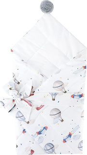 MyHummy® Baby Wikkeldeken - Vliegtuigen
