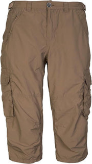 Killtec heren capri broek Enrik bruin 3/4 - maat 54