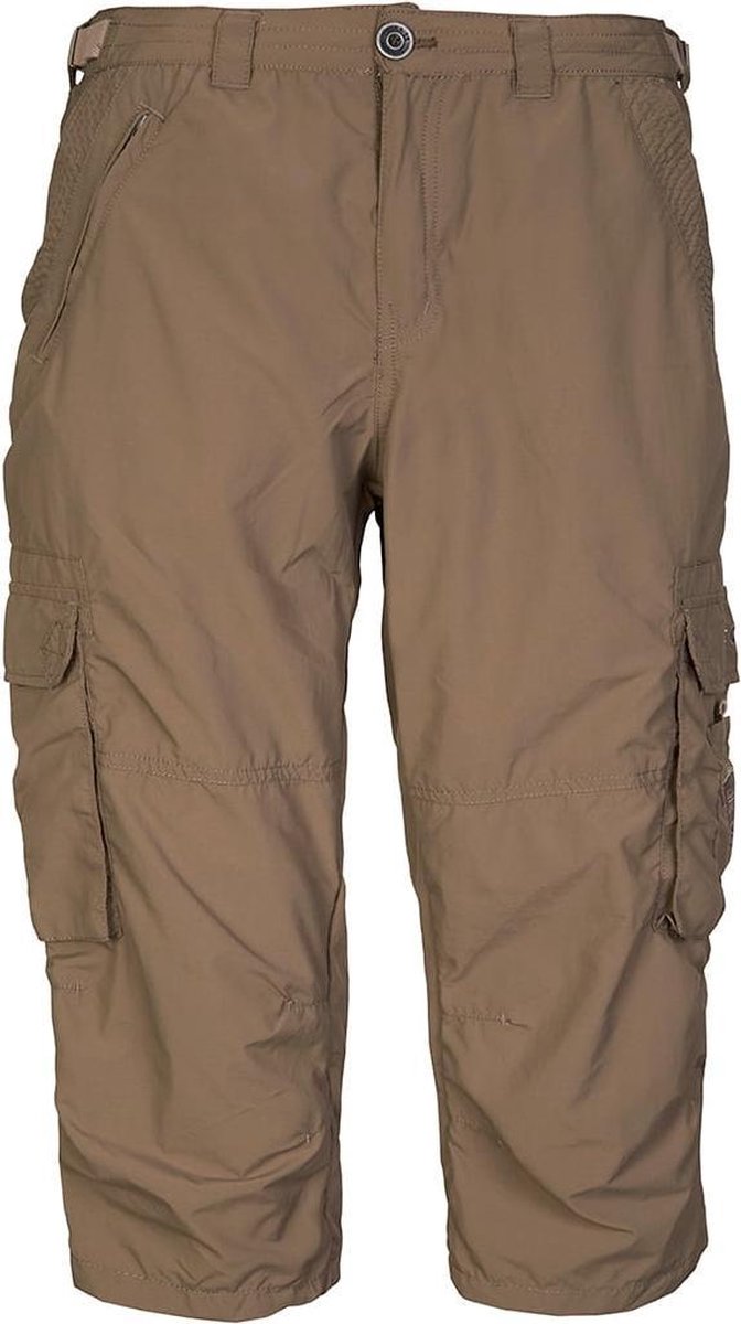 Killtec heren capri broek Enrik bruin 3/4 - maat 54