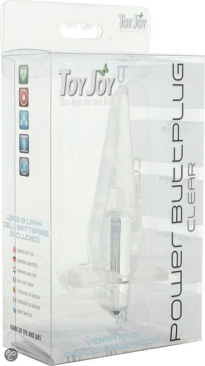 Power Buttplug Clear - Buttplug