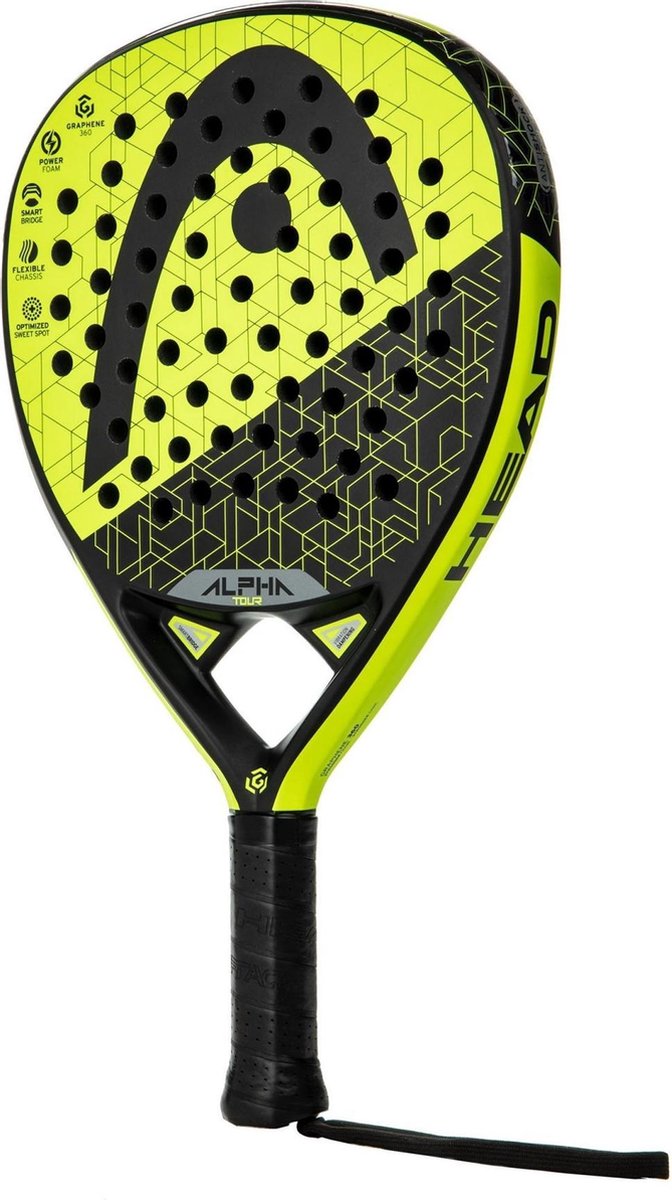 Head PadelracketUnisex - geel/zwart