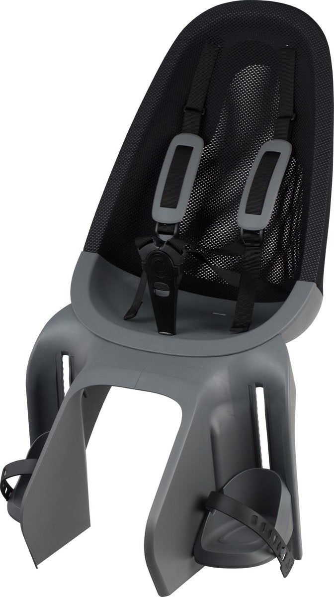 Kinderzitje achter Qibbel Air - Sparkling Silver - Dragerbevestiging