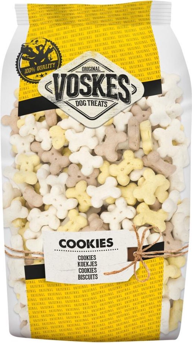 8x Voskes Mini Kluifjes Mix 750 gr