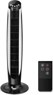 Aigostar Eiffel 33JTT - Torenventilator met afstandsbediening - Zwart