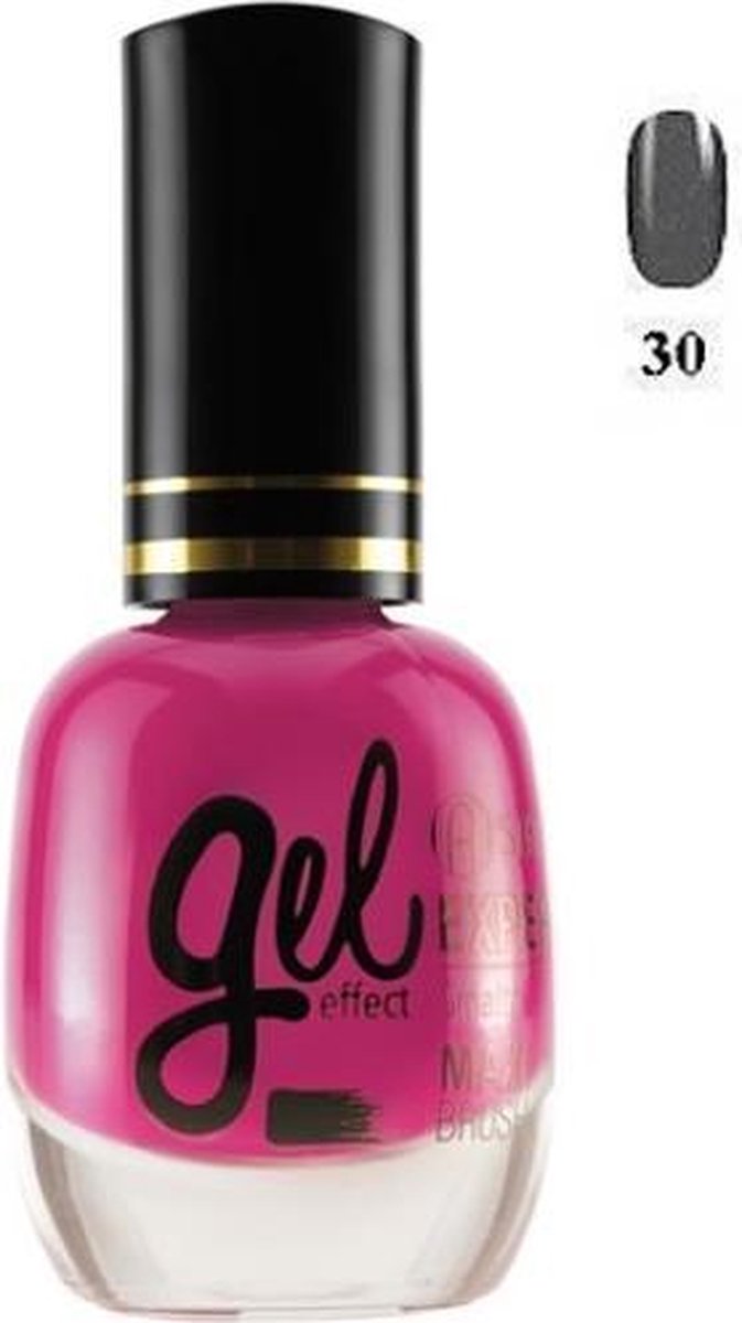 Astra Expert Maxi Brush Gel Effect Nail Polish 12ml - 30 Forever