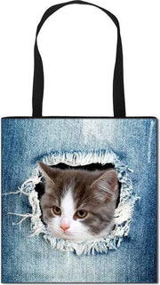 Kattenhebbedingen - Tas - Kat - Poes - Voor de kattenliefhebber - Kat bruin/wit