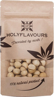 Macadamia noten Raw - 100 gram - Holyflavours -  Biologisch gecertificeerd