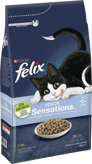 Felix Senior Sensations - Kattenvoer - 4 kg