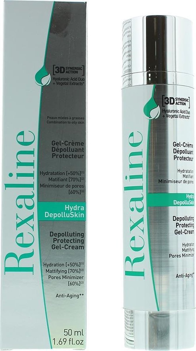 Rexaline 3D Hydra-DepolluSkin Protecting Gel-Cream 50ml