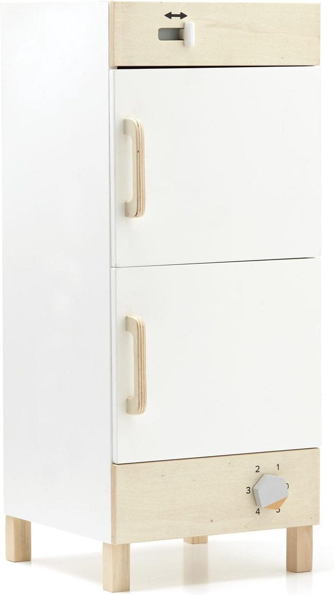 Houten Koelkast En Diepvries Kids Concept