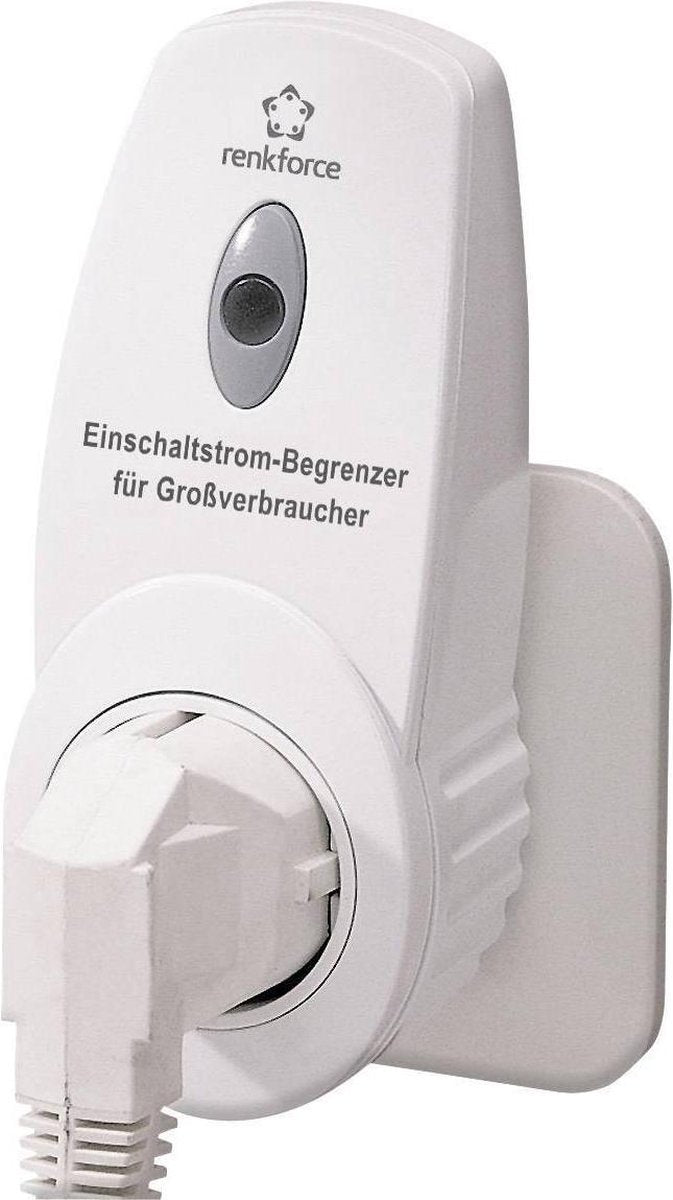Renkforce 622412 Inschakelstroombegrenzer voor grootverbruikers Wit IP20
