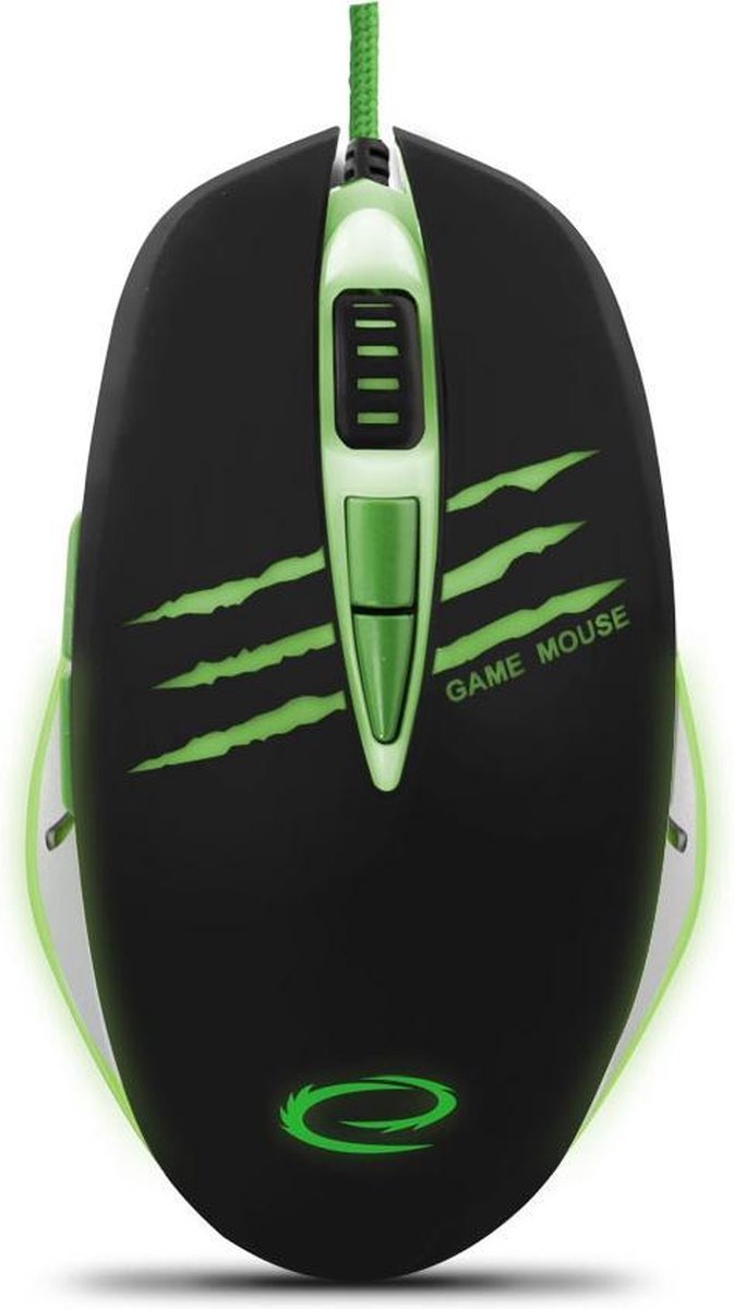 Esperanza Optische USB Game Muis 7D Rex- 2400 DPI