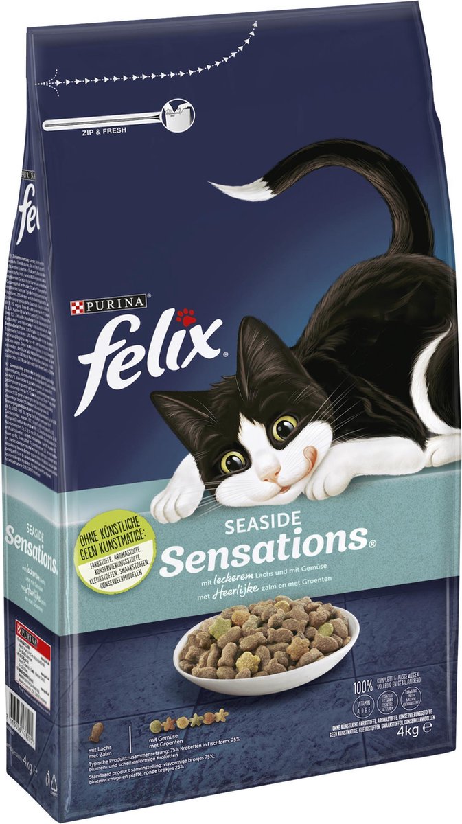 Felix Seaside Sensations - Kattenvoer Zalm