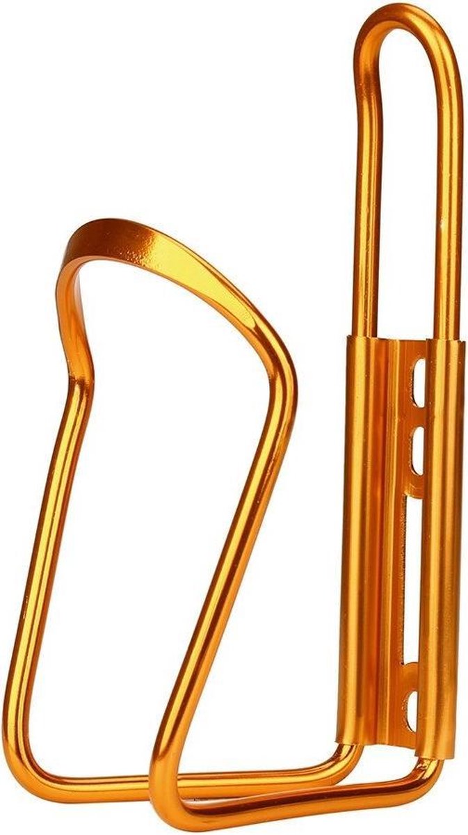 Bidonhouder Fiets - Goud - Aluminium - Lichtgewicht Houder voor Bidon - Mountainbike Fleshouder - Racefiets