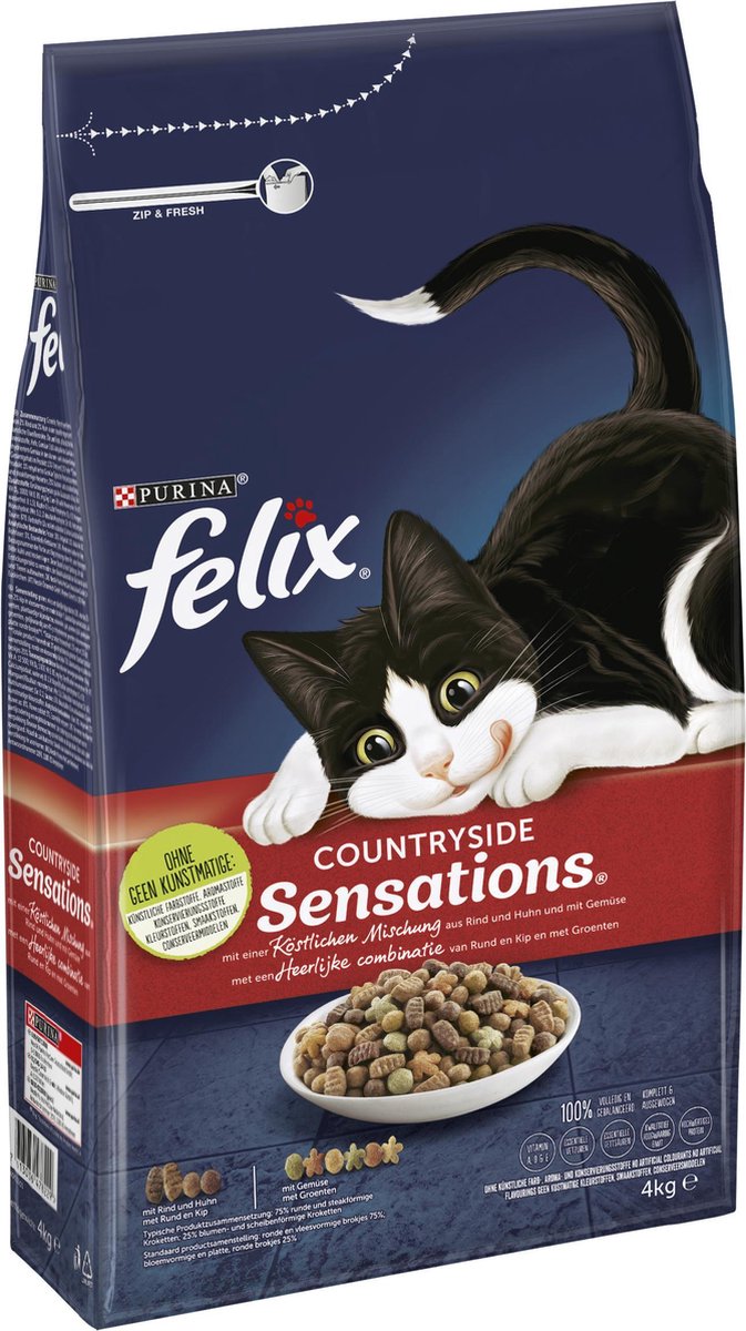 Felix Meaty Sensations - Kattenvoer Rund