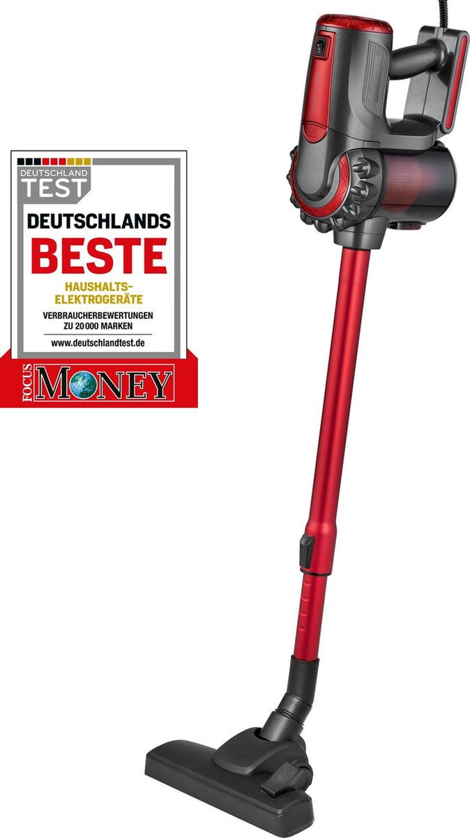 ProfiCare PC-BS 3038 - Steelstofzuiger - Rood