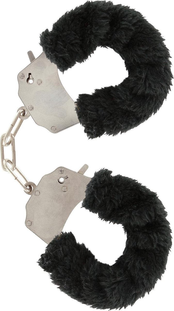 Toyjoy Furry Fun Handboeien - Zwart