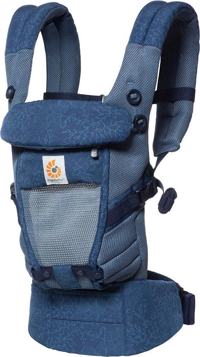 Ergobaby Adapt Cool Air Mesh Baby Draagzak - Blue Blooms