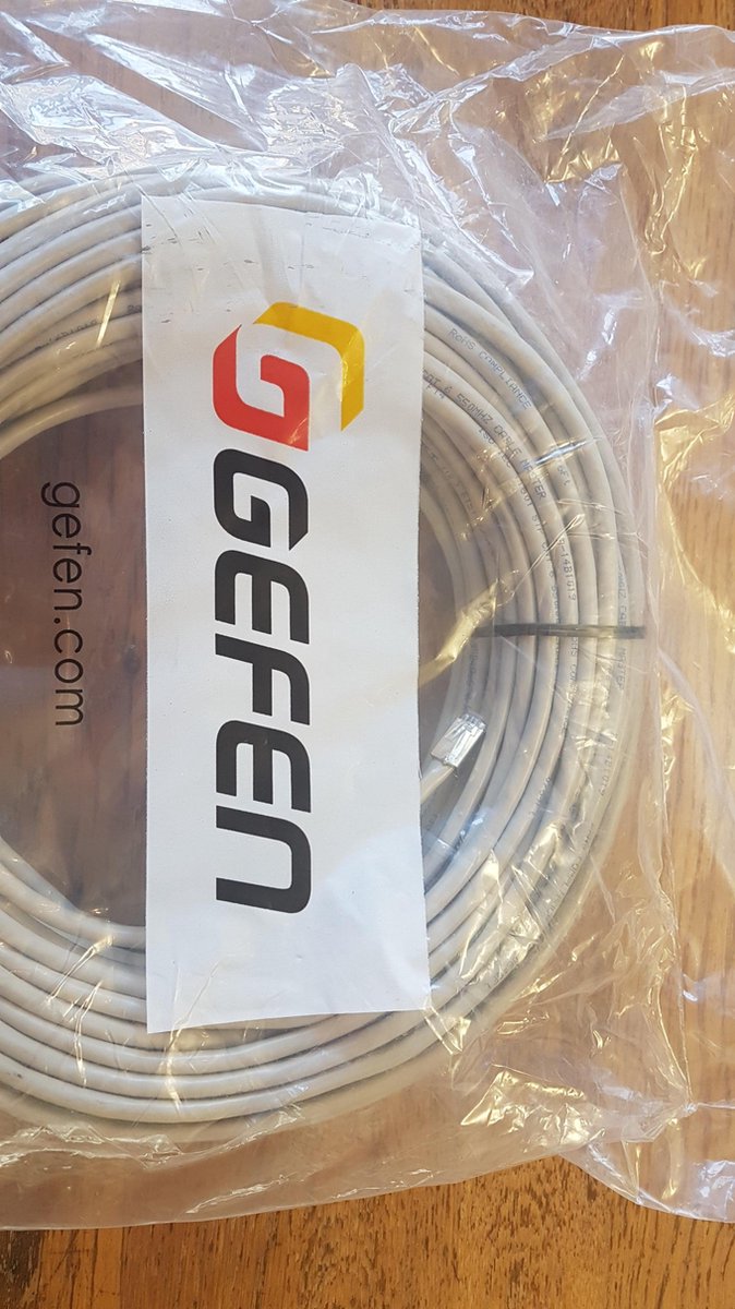 Gefen afgeschermde CAT6A kabel