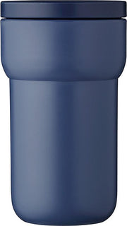 Mepal Reisbeker Ellipse 275 ml - houdt je drankje 30 minuten warm - Nordic denim - koffiebeker to go - lekdicht - travel mug