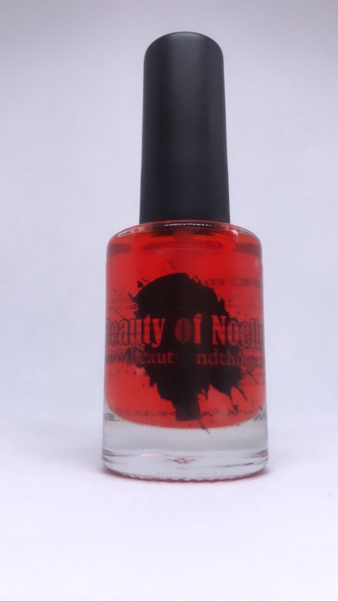 Nagelriemolie flesje 10ML Kersen revitaliserend - Nagelriem verzorgingsolie - Nagel Riem Cuticle Revitalizer oil - Gel nagels - Acryl nagels - Nep nagels - Pedicure - Manicure - BeautyofNoelle©