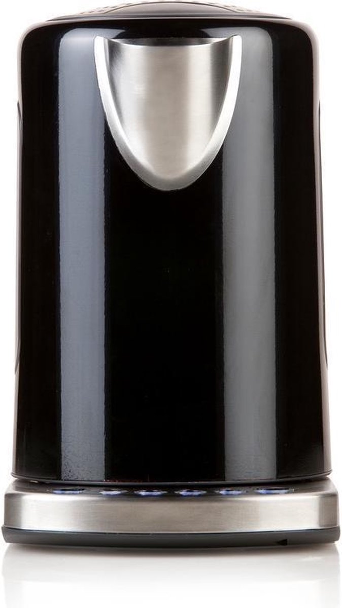 Boretti Bollitore Waterkoker met warmhoudfunctie en 5 temperatuuropties - Zwart - B510