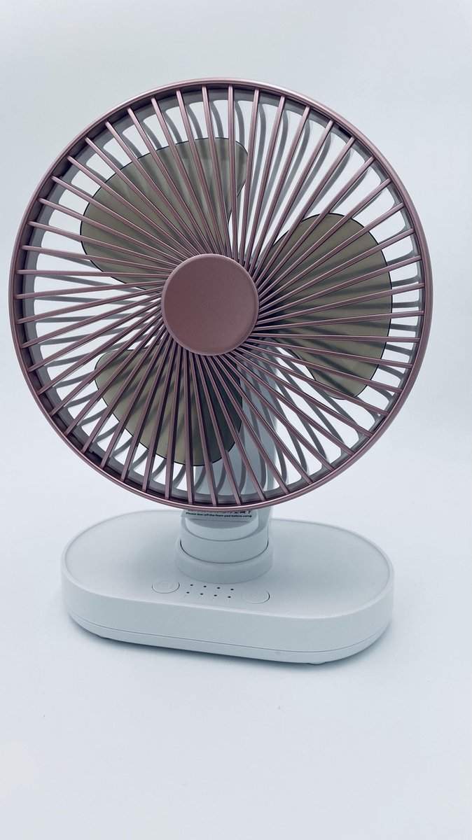 Draagbare oplaadbare ventilator