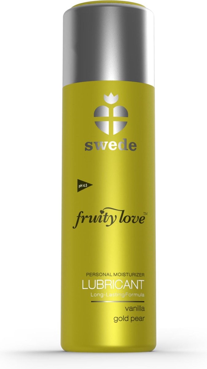 Swede Fruity Love Glijmiddel Vanille Gouden Peer - 100 ml