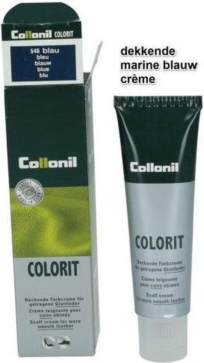 Collonil - blauw donker - kleur/glans - maat STUK