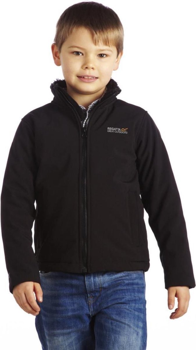Regatta Tato II - Sportjas - Unisex - Maat 104 - Zwart