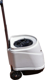 Racketclub Powershot Tennismash 2 - Tennis Ballenmachine te bedienen via mobiele telefoon met Externe Accu - Perfect voor privé gebruik en geven van tennis lessen - Licht ballenkanon met veel mogelijkheden