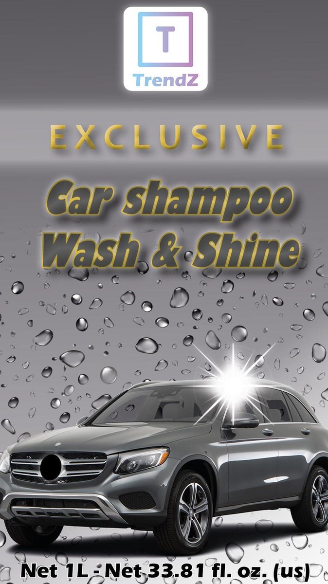 TrendZ - Exclusive Wash & Shine Autoshampoo - 1000ml