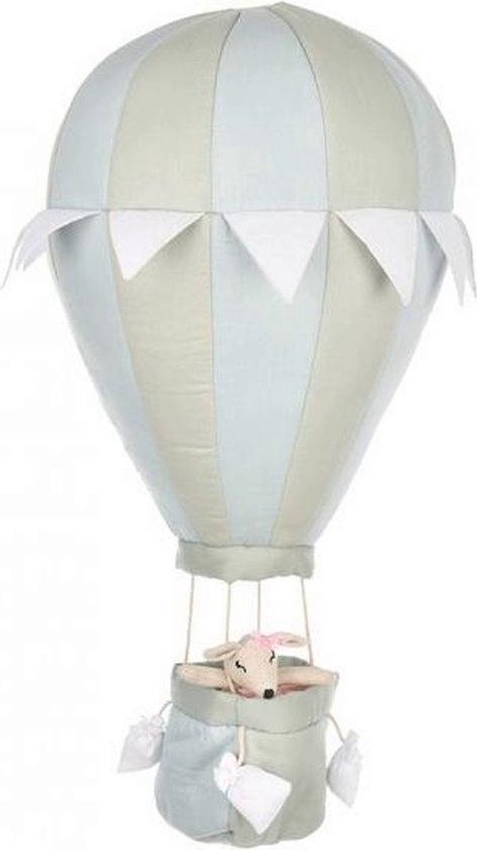 Byastrup Textielen Luchtballon Crème/grijs